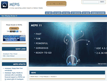 Tablet Screenshot of mepis.org